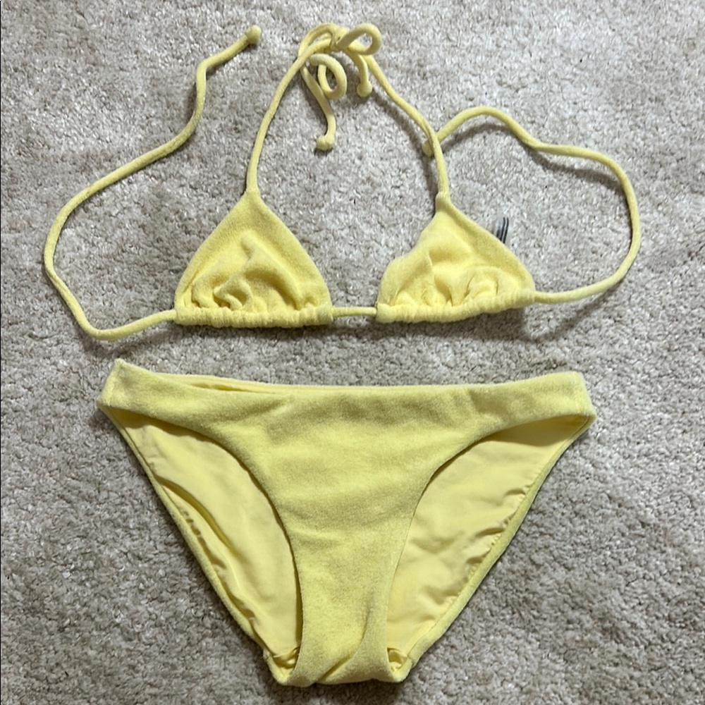 Victoria’s secret terry bikini set